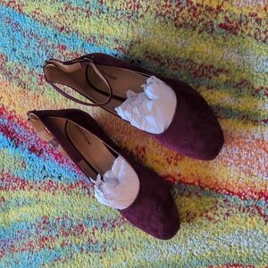 🎵Comfortview Ankle Strap Low-heel Shoes Sz 12W🎵